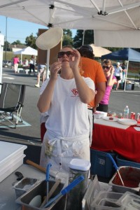 Dough-Tossing Sarah