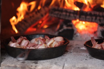 bacon cooking